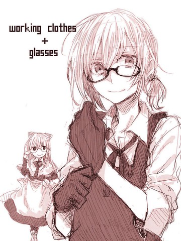 working clothes glasses,working clothes glasses漫画